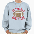 Go Taylors Boyfriend Kelce 87 Sweatshirt - Streetwear Style Unisex - T-Shirt, Sweatshirt, Hoodie
