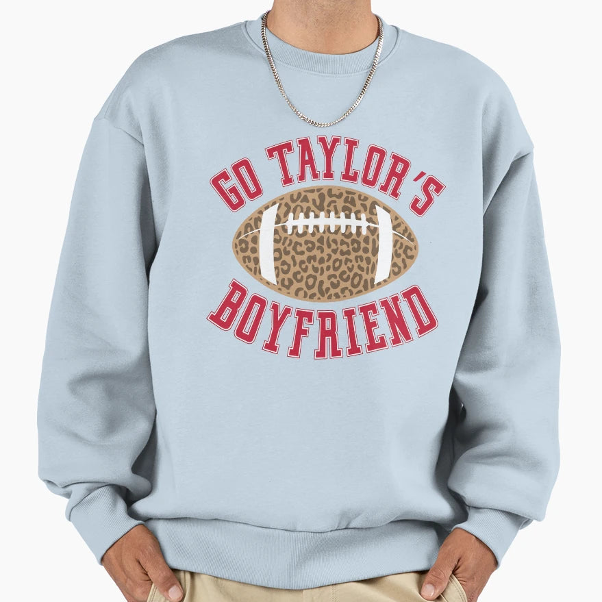 Go Taylors Boyfriend Kelce 87 Sweatshirt - Streetwear Style Unisex - T-Shirt, Sweatshirt, Hoodie
