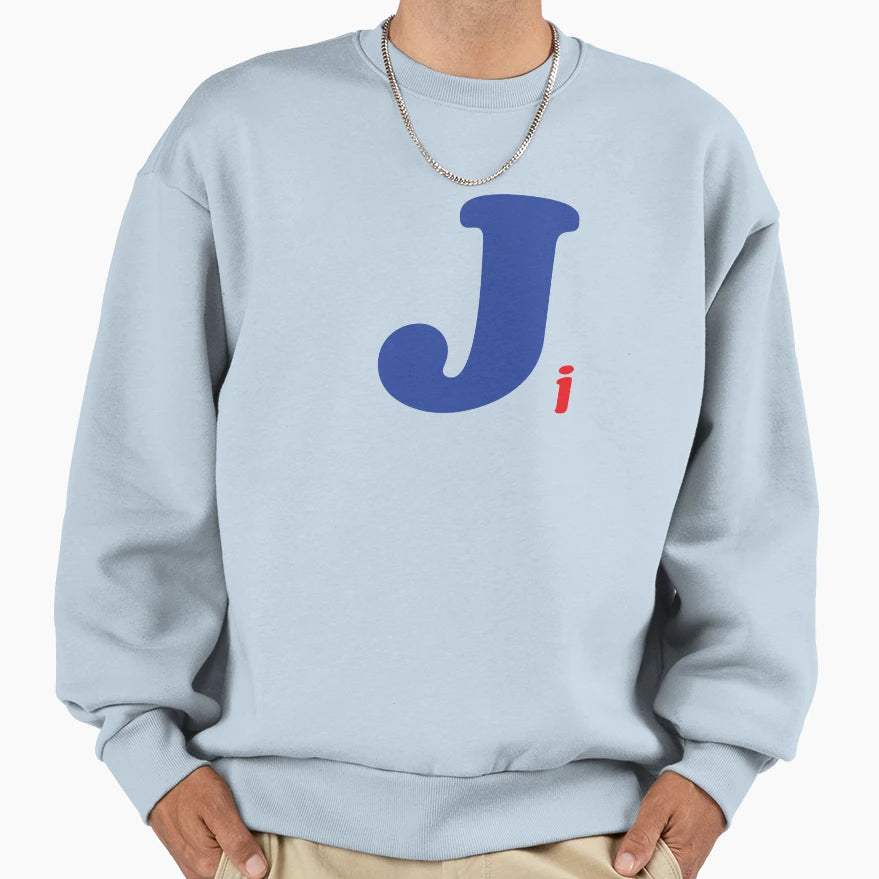 J Word Sweatshirt - Custom Art Print Men Women - T-Shirt, Sweatshirt, Hoodie