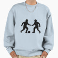 Soccer Player Silhouette Minimal Sweatshirt - Novelty Apparel for Adults - T-Shirt, Sweatshirt, Hoodie