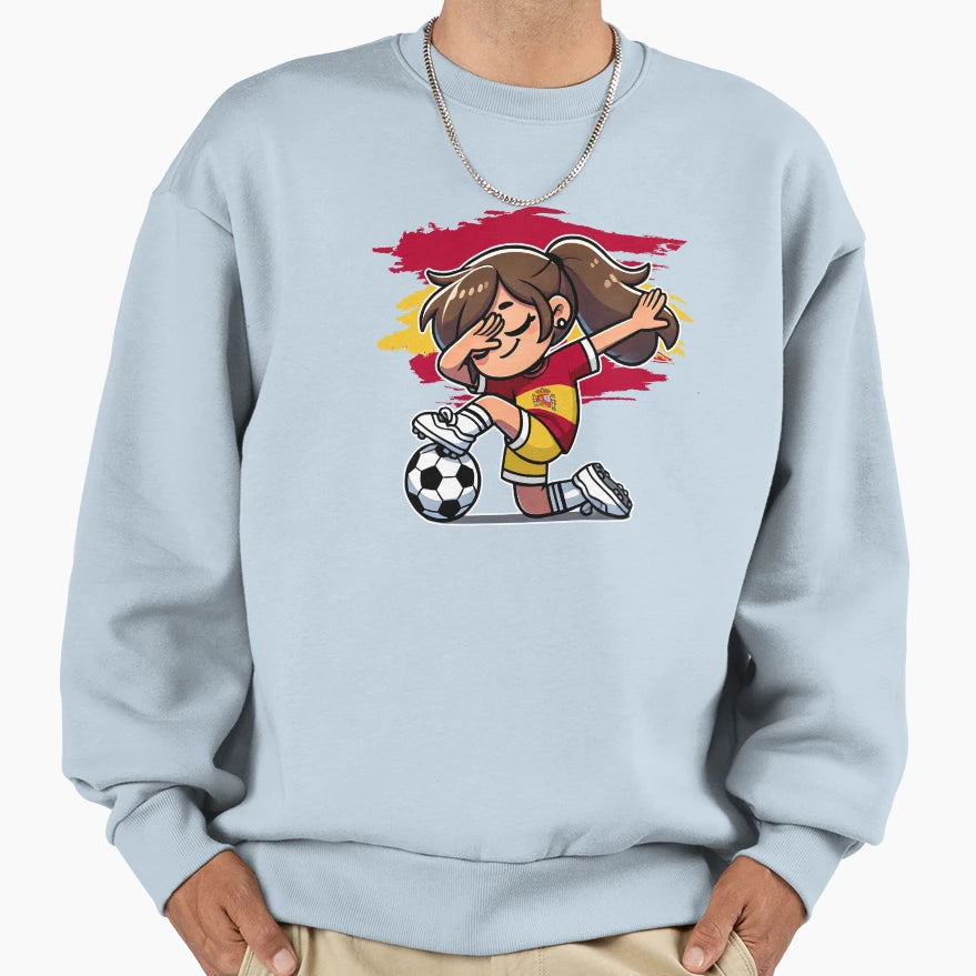 Soccer Spain Football Lover Sweatshirt - Casual Everyday Wear Unisex - T-Shirt, Sweatshirt, Hoodie