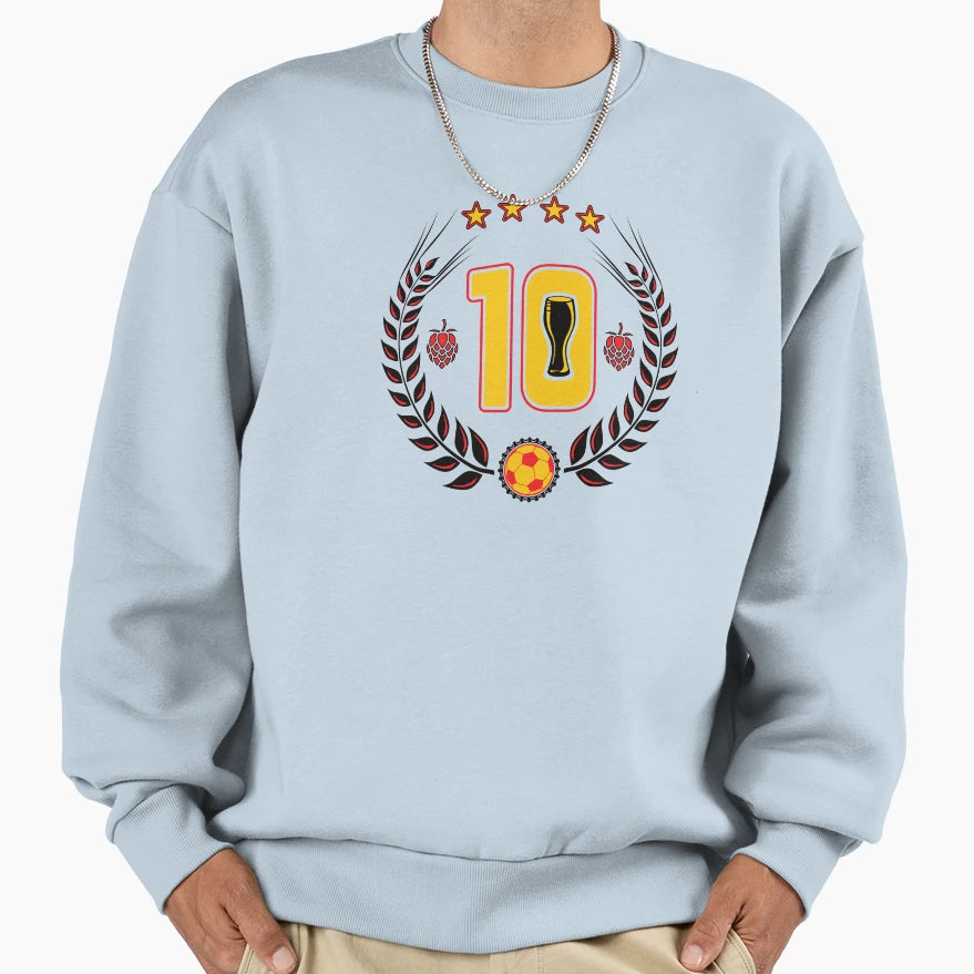 Beer And Football Germanys Sweatshirt - Aesthetic Graphic Men Women - T-Shirt, Sweatshirt, Hoodie