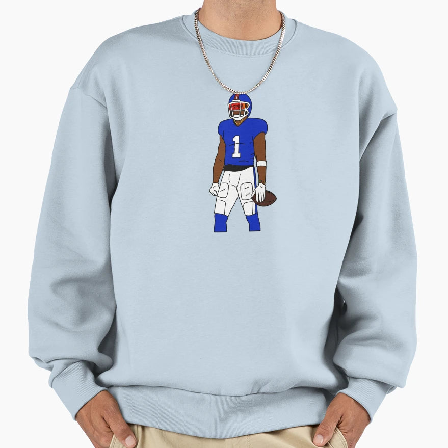 Malik Nabers Sweatshirt - Casual Everyday Wear Unisex - T-Shirt, Sweatshirt, Hoodie