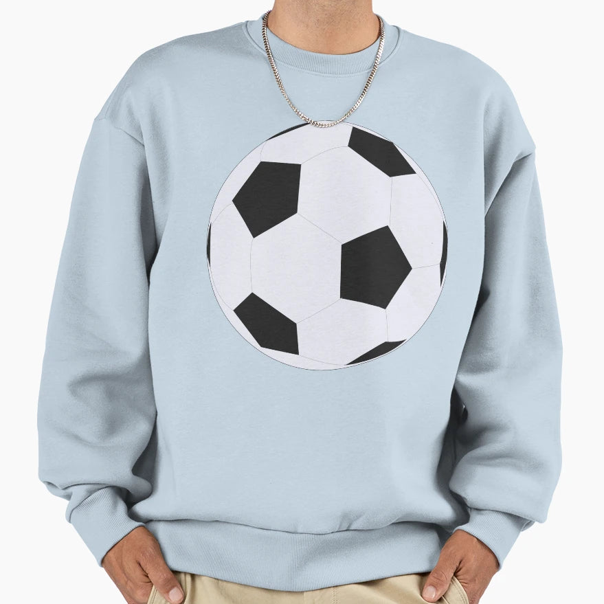 Soccer Ball Sweatshirt - Streetwear Style Men Women - T-Shirt, Sweatshirt, Hoodie