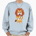 Lion American Football Sports Sweatshirt - Unique Graphic Men Women - T-Shirt, Sweatshirt, Hoodie