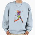 Baseball Batter Colorful Sweatshirt - Streetwear Style Men Women - T-Shirt, Sweatshirt, Hoodie
