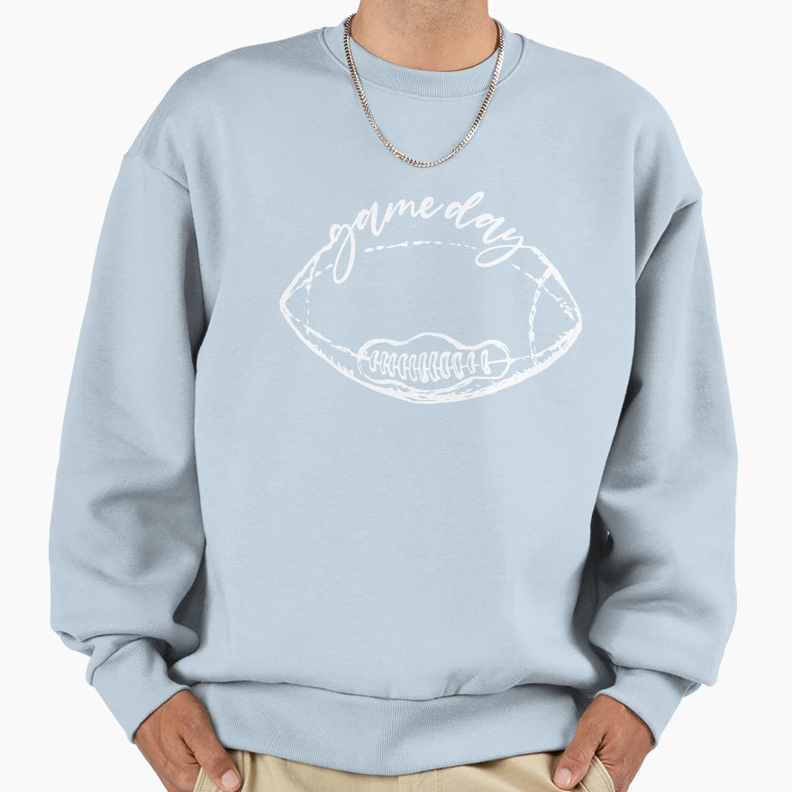 Game Day American Football Sport Sweatshirt - Streetwear Style Men Women - T-Shirt, Sweatshirt, Hoodie