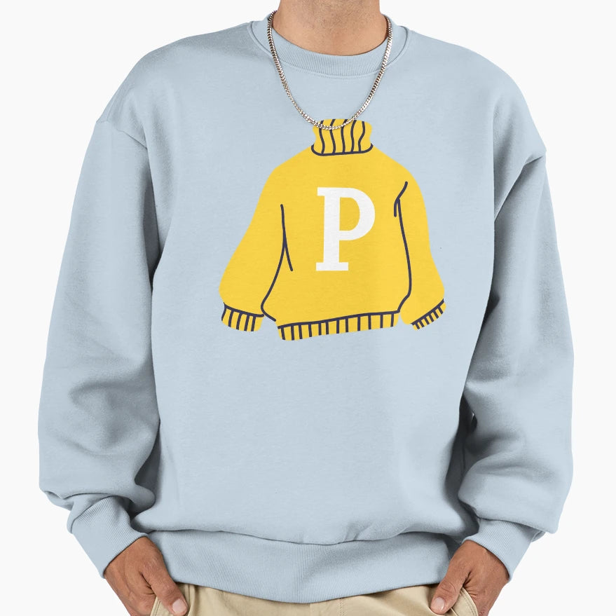 Letter Sweatshirt - Streetwear Style for Adults - T-Shirt, Sweatshirt, Hoodie