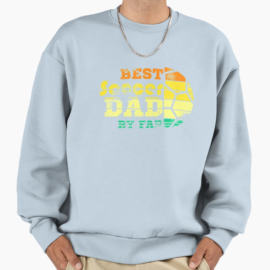 Dad And Son Soocer Sweatshirt - Aesthetic Graphic Unisex - T-Shirt, Sweatshirt, Hoodie