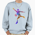 Soccer Football Player 14 Sweatshirt - Aesthetic Graphic Unisex - T-Shirt, Sweatshirt, Hoodie