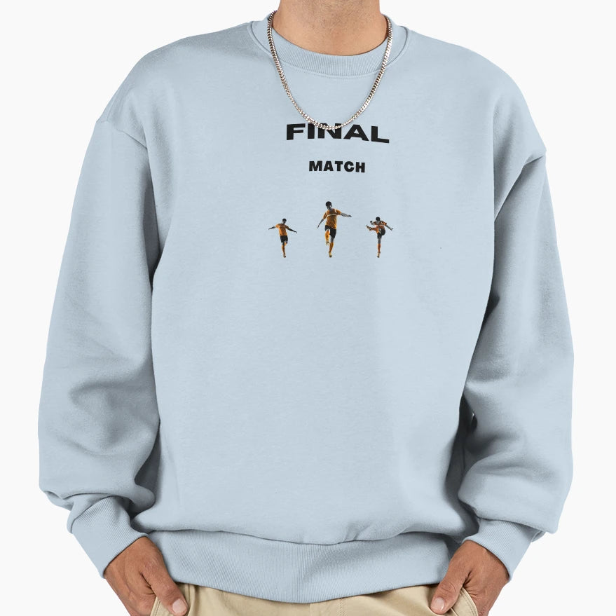 Final Soccer Match Sweatshirt - Minimalist Print Unisex - T-Shirt, Sweatshirt, Hoodie