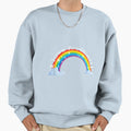 Football Funny Rainbow Lover Sweatshirt - Casual Everyday Wear Men Women - T-Shirt, Sweatshirt, Hoodie