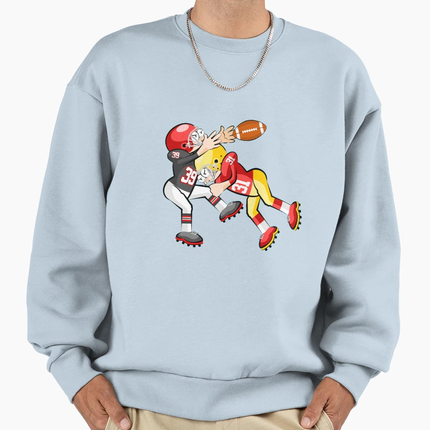 American Football Cartoon 15 41 Sweatshirt - Trendy Graphic Unisex - T-Shirt, Sweatshirt, Hoodie