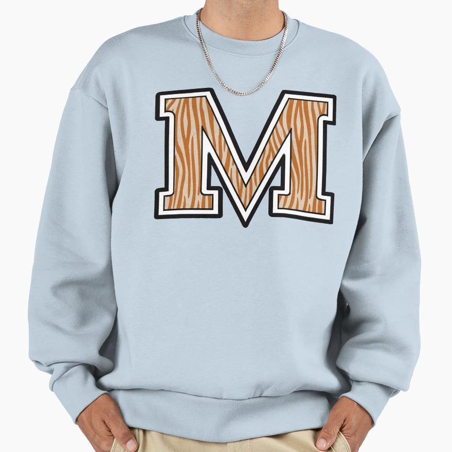 M Red Tabby Sweatshirt - Fun Novelty Design for Adults - T-Shirt, Sweatshirt, Hoodie