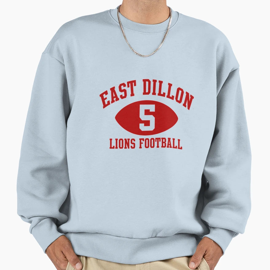 East Dillon Lions 5 Sweatshirt - Custom Art Print for Adults - T-Shirt, Sweatshirt, Hoodie