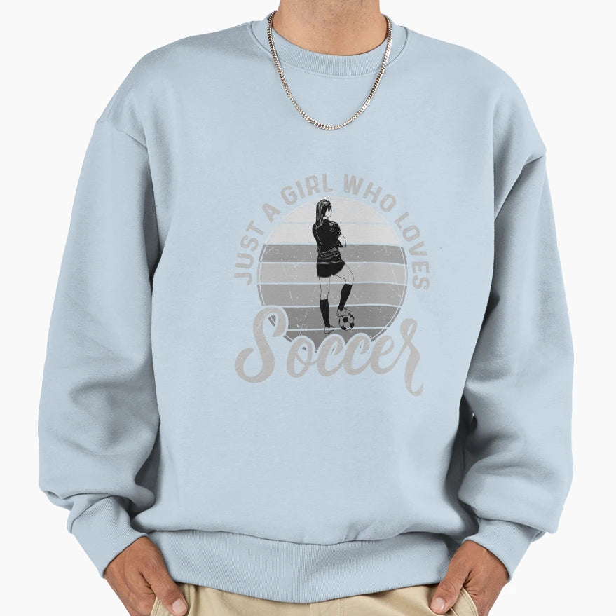 Soccer Player Sweatshirt - Trendy Graphic Unisex - T-Shirt, Sweatshirt, Hoodie