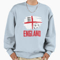 England Soccer Football Jersey Sweatshirt - Casual Everyday Wear Men Women - T-Shirt, Sweatshirt, Hoodie