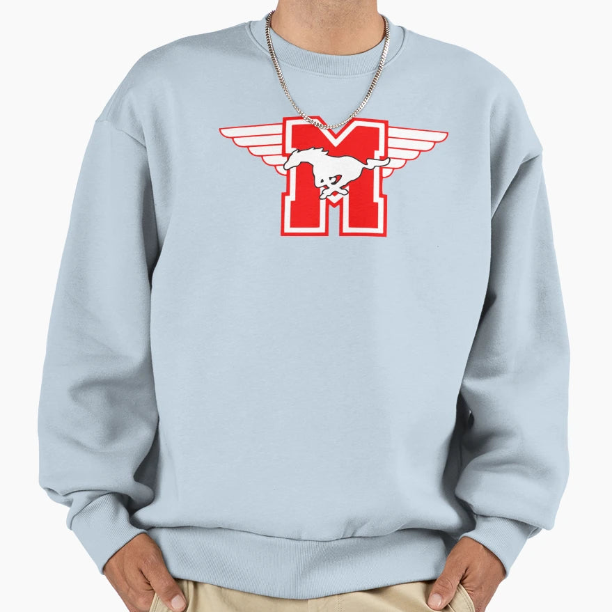 Hamilton Mustangs Hockey Team Sweatshirt - Novelty Apparel Men Women - T-Shirt, Sweatshirt, Hoodie