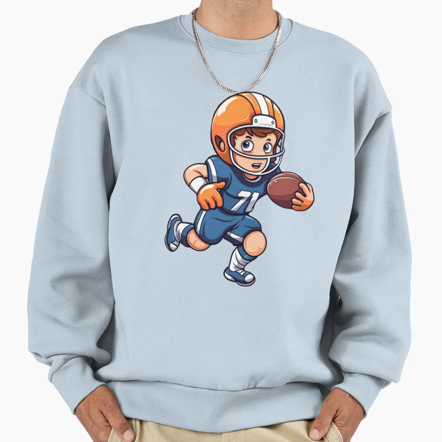 American Football Sweatshirt - Graphic Print Men Women - T-Shirt, Sweatshirt, Hoodie