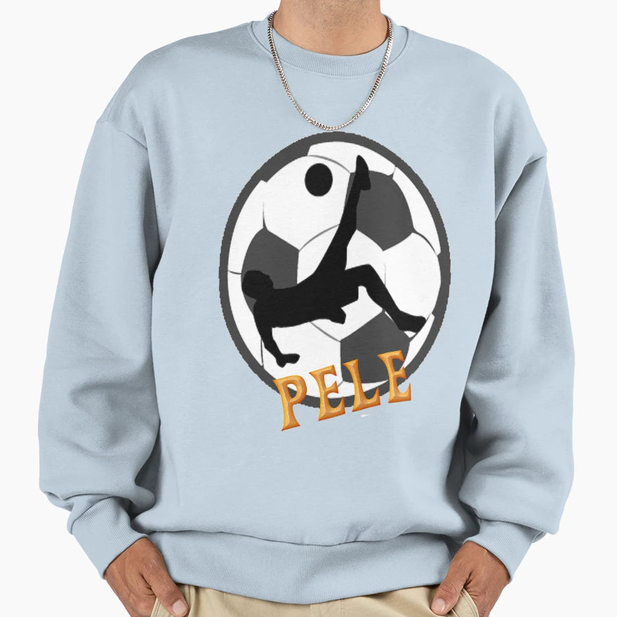 Pele Sweatshirt - Trendy Graphic Men Women - T-Shirt, Sweatshirt, Hoodie