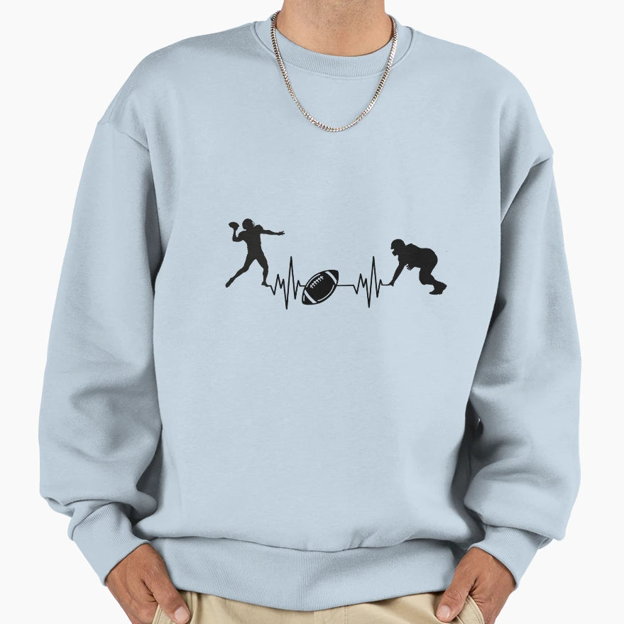 Football Lifestyle Sweatshirt - Unique Graphic Men Women - T-Shirt, Sweatshirt, Hoodie