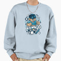 Soccer Fun Football Character Sweatshirt - Casual Everyday Wear Men Women - T-Shirt, Sweatshirt, Hoodie