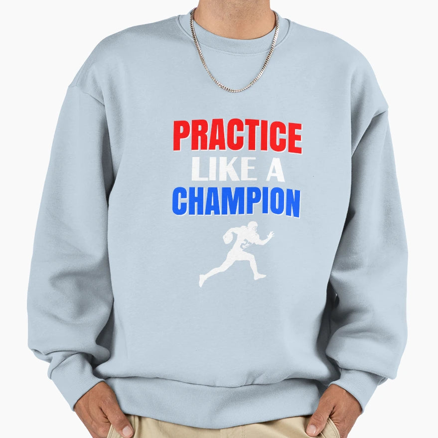 American Football Champion Player T-Shirt - Fun Novelty Design Men Women - T-Shirt, Sweatshirt, Hoodie