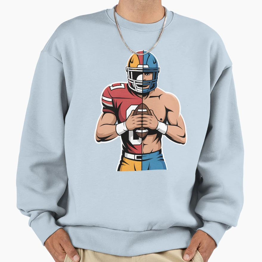 If It Involves Football And Wrestling Sweatshirt - Streetwear Style Unisex - T-Shirt, Sweatshirt, Hoodie