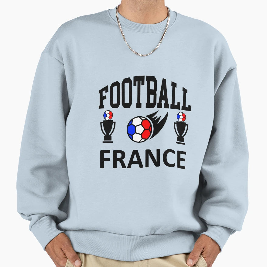 French Soccer Sweatshirt - Minimalist Print for Adults - T-Shirt, Sweatshirt, Hoodie