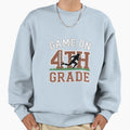 First Day 4Th Grade Football Game Sweatshirt - Custom Art Print Unisex - T-Shirt, Sweatshirt, Hoodie