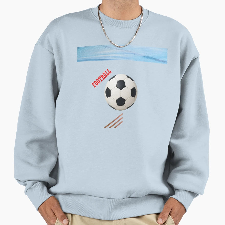 Eying Real Game Football Sweatshirt - Fun Novelty Design Unisex - T-Shirt, Sweatshirt, Hoodie