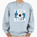 Soccer I Kick Balls Sweatshirt - Custom Art Print for Adults - T-Shirt, Sweatshirt, Hoodie
