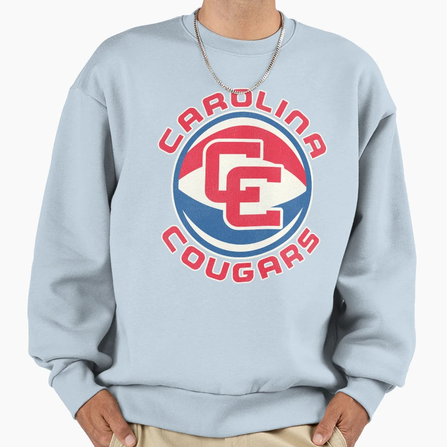 Carolina Cougars Aba Basketball Sweatshirt - Streetwear Style Unisex - T-Shirt, Sweatshirt, Hoodie