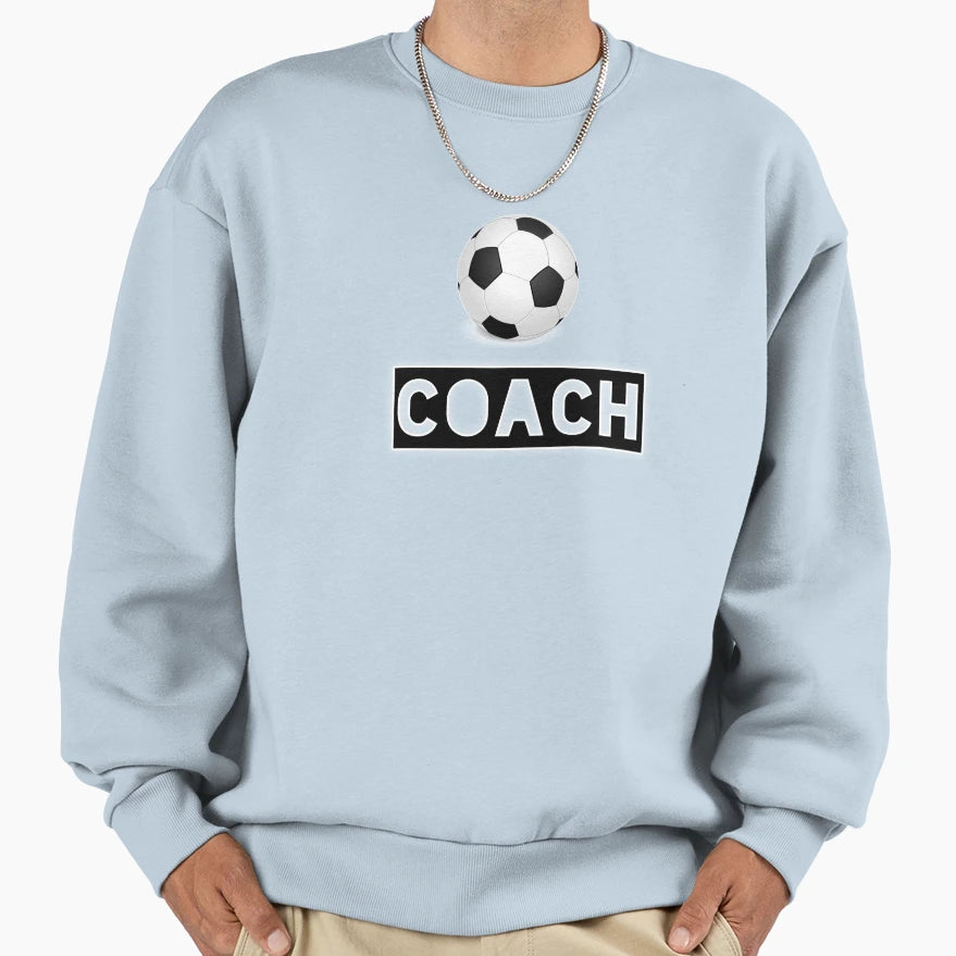 Football Coach Sweatshirt - Casual Everyday Wear Unisex - T-Shirt, Sweatshirt, Hoodie