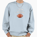 One Team One Mission Football Sweatshirt - Trendy Graphic Unisex - T-Shirt, Sweatshirt, Hoodie