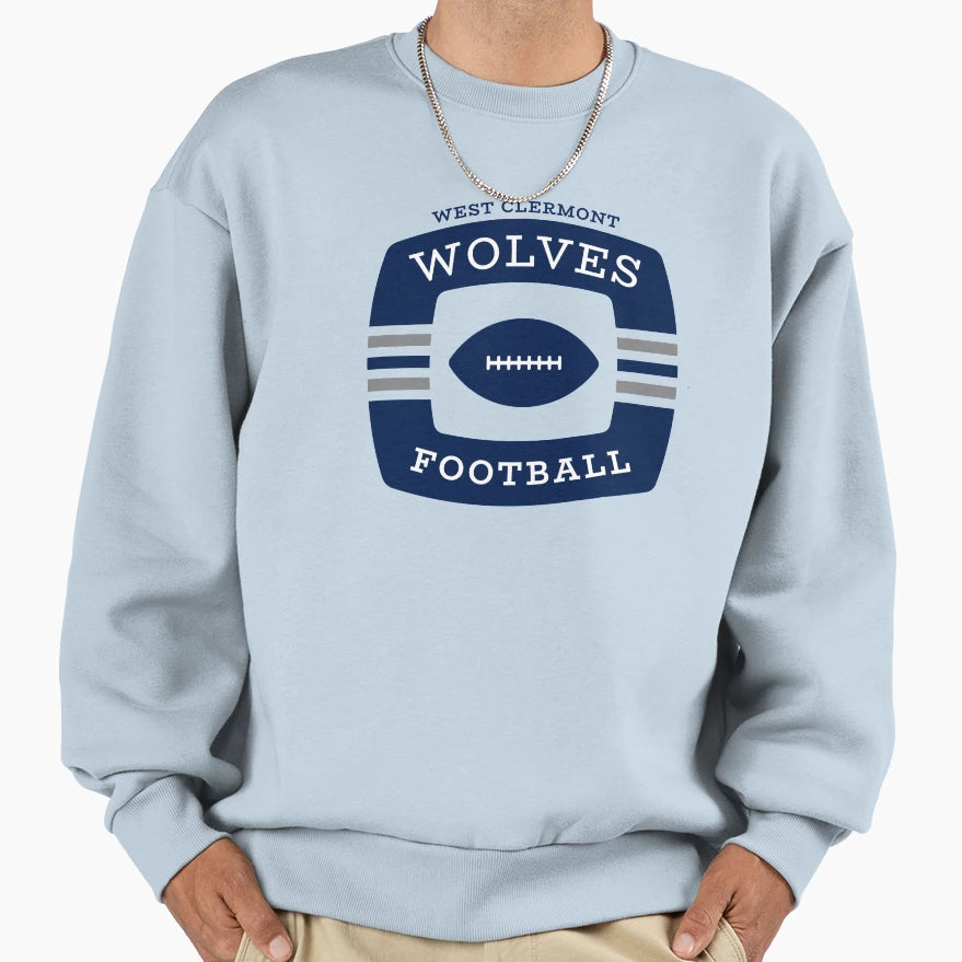 Football West Clermont Sweatshirt - Streetwear Style for Adults - T-Shirt, Sweatshirt, Hoodie