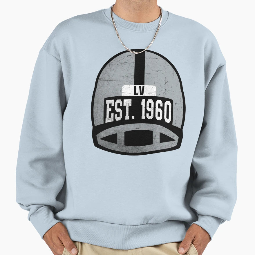 Las Vegas Throwback Football Sweatshirt - Streetwear Style for Adults - T-Shirt, Sweatshirt, Hoodie