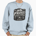 France Football Black White Sweatshirt - Aesthetic Graphic Unisex - T-Shirt, Sweatshirt, Hoodie