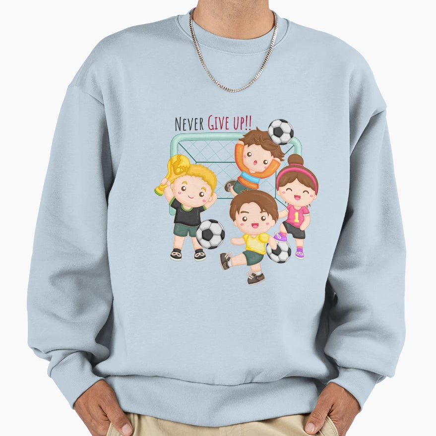 Teamwork Soccer Sweatshirt - Aesthetic Graphic Men Women - T-Shirt, Sweatshirt, Hoodie