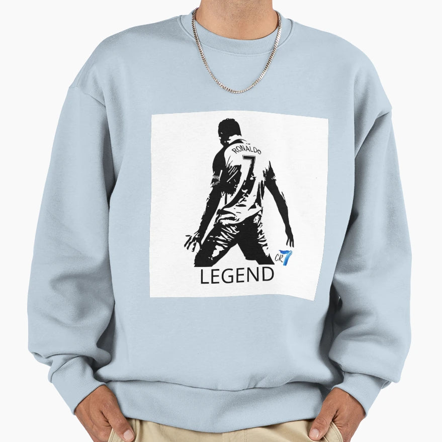 Ronaldo Legend Cr7 Sweatshirt - Custom Art Print Unisex - T-Shirt, Sweatshirt, Hoodie