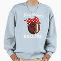 Busy Raising Ballers Funny Bowling Sweatshirt - Unique Graphic Men Women - T-Shirt, Sweatshirt, Hoodie