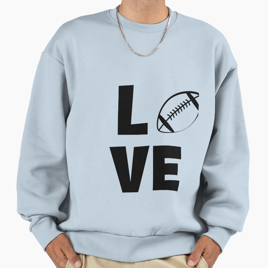 American Football Sweatshirt - Unique Graphic for Adults - T-Shirt, Sweatshirt, Hoodie