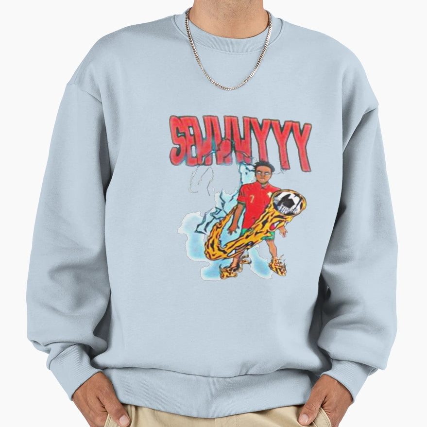 Ishowspeed Sewwy Cr7129 Sweatshirt - Aesthetic Graphic Unisex - T-Shirt, Sweatshirt, Hoodie