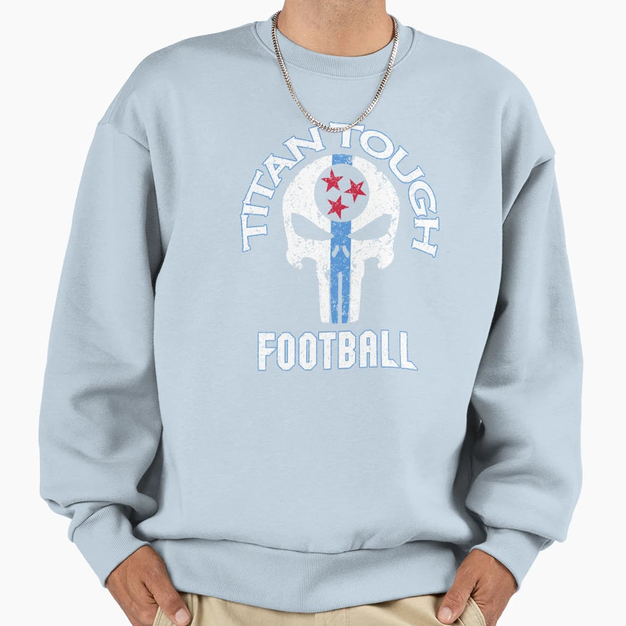 Tennessee Pro Football Grunge Sweatshirt - Trendy Graphic Men Women - T-Shirt, Sweatshirt, Hoodie