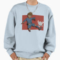 Footballer Action Sweatshirt - Custom Art Print Men Women - T-Shirt, Sweatshirt, Hoodie