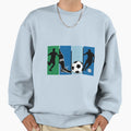 Soccer Player Sweatshirt - Fun Novelty Design Men Women - T-Shirt, Sweatshirt, Hoodie