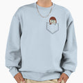 Rocky Pigskin Pocket Rock Sweatshirt - Graphic Print Men Women - T-Shirt, Sweatshirt, Hoodie