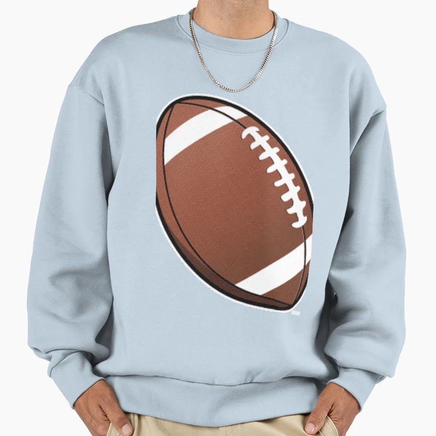 Football Sweatshirt - Casual Everyday Wear Unisex - T-Shirt, Sweatshirt, Hoodie
