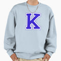 Varsity Letter K Sweatshirt - Graphic Print Men Women - T-Shirt, Sweatshirt, Hoodie