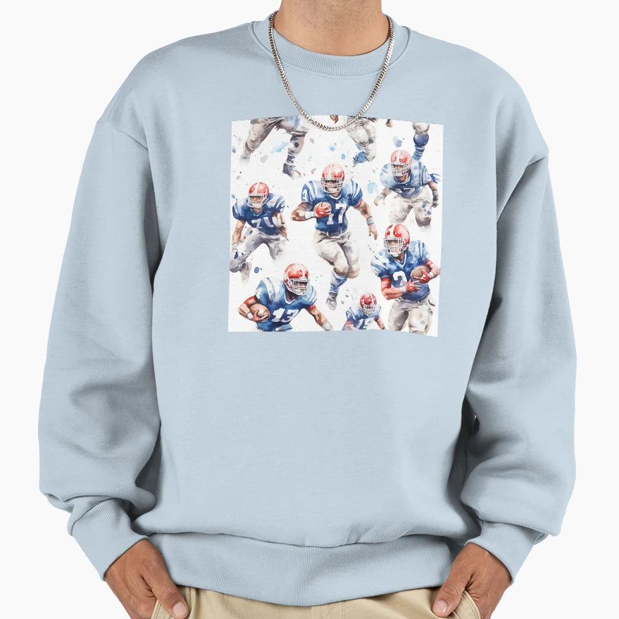 Amazing American Football Player Sweatshirt - Minimalist Print Unisex - T-Shirt, Sweatshirt, Hoodie